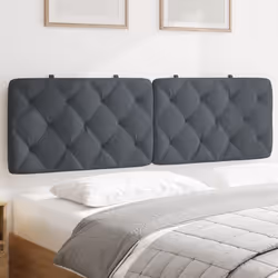 VidaXL 374734 tête de lit et pied de lit Gris foncé