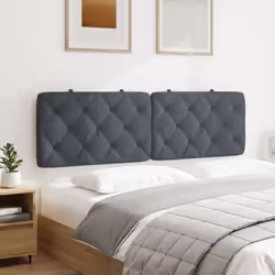 VidaXL 374734 tête de lit et pied de lit Gris foncé - Vue supplémentaire 4