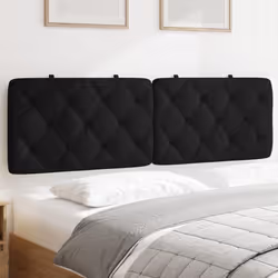 VidaXL 374735 tête de lit et pied de lit Noir