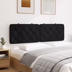 VidaXL 374735 tête de lit et pied de lit Noir - Vue supplémentaire 4