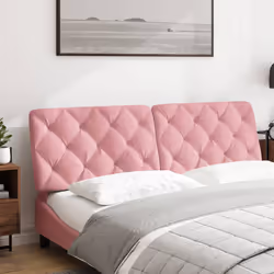 VidaXL 374738 tête de lit et pied de lit Rose