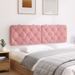 VidaXL 374738 tête de lit et pied de lit Rose - Vue supplémentaire 4