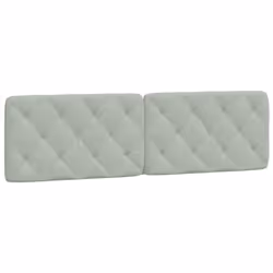 VidaXL 374739, Gris clair, Polyester, 180 cm, 1850 mm, 48 cm, 60 mm