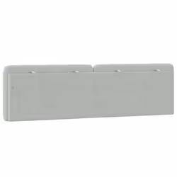 VidaXL 374739 tête de lit et pied de lit Gris clair - Vue supplémentaire 7
