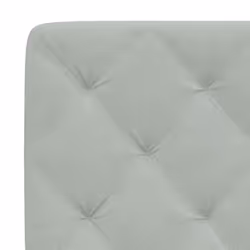 VidaXL 374739 tête de lit et pied de lit Gris clair - Vue supplémentaire 8