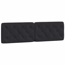 VidaXL 374741, Noir, Polyester, 180 cm, 1850 mm, 48 cm, 60 mm