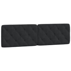 VidaXL 374741 tête de lit et pied de lit Noir