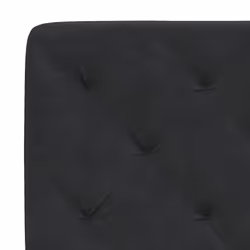 VidaXL 374741 tête de lit et pied de lit Noir - Vue supplémentaire 8