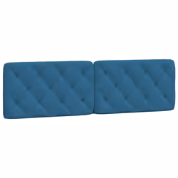 VidaXL 374743, Bleu, Polyester, 180 cm, 1850 mm, 48 cm, 60 mm