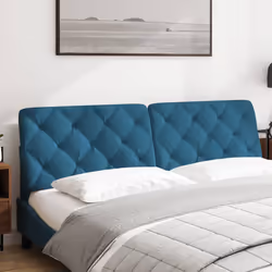 VidaXL 374743 tête de lit et pied de lit Bleu