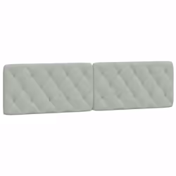 VidaXL 374747, Gris clair, Polyester, 2 m, 2020 mm, 48 cm, 60 mm