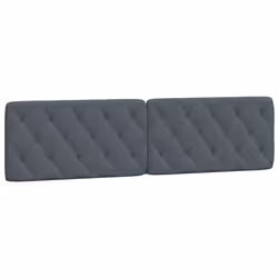 VidaXL 374748, Gris foncé, Polyester, 2 m, 2020 mm, 48 cm, 60 mm
