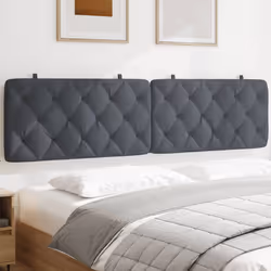 VidaXL 374748 tête de lit et pied de lit Gris foncé