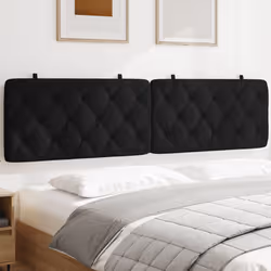 VidaXL 374749 tête de lit et pied de lit Noir