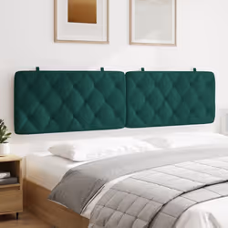 VidaXL 374750 tête de lit et pied de lit Vert foncé - Vue supplémentaire 4