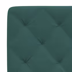 VidaXL 374750 tête de lit et pied de lit Vert foncé - Vue supplémentaire 8