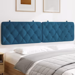 VidaXL 374751 tête de lit et pied de lit Bleu