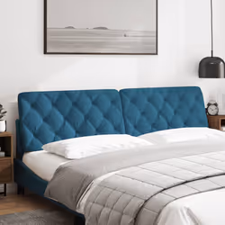 VidaXL 374751 tête de lit et pied de lit Bleu