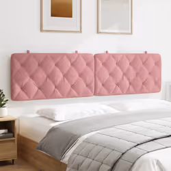VidaXL 374752 tête de lit et pied de lit Rose - Vue supplémentaire 4