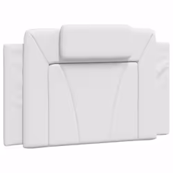 VidaXL 374761, Blanc, Coton, Simili-cuir, Polyester, Polyvinyl chloride (PVC), 80 cm, 800 mm, 49 cm, 30 mm