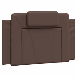 VidaXL 374762, Marron, Coton, Simili-cuir, Polyester, Polyvinyl chloride (PVC), 80 cm, 800 mm, 49 cm, 30 mm