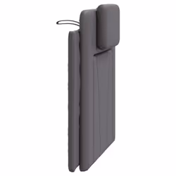 VidaXL 374763 tête de lit et pied de lit Gris - Vue supplémentaire 6
