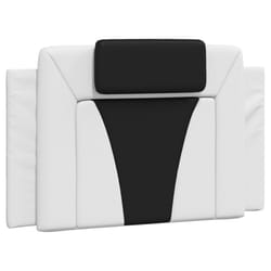 VidaXL 374766 tête de lit et pied de lit Noir, Blanc