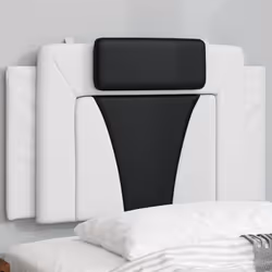 VidaXL 374766 tête de lit et pied de lit Noir, Blanc