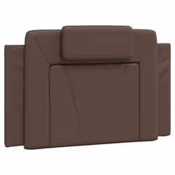 VidaXL 374769, Marron, Coton, Simili-cuir, Polyester, Polyvinyl chloride (PVC), 90 cm, 900 mm, 49 cm, 30 mm