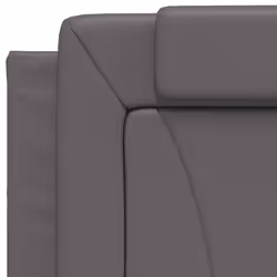 VidaXL 374770 tête de lit et pied de lit Gris - Vue supplémentaire 8