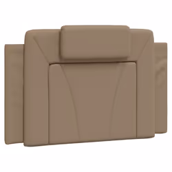 VidaXL 374771, Cappucino, Coton, Simili-cuir, Polyester, Polyvinyl chloride (PVC), 90 cm, 900 mm, 49 cm, 30 mm