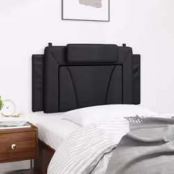 VidaXL 374774 tête de lit et pied de lit Noir - Vue supplémentaire 4