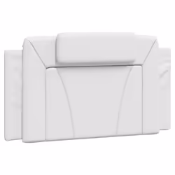 VidaXL 374775, Blanc, Coton, Simili-cuir, Polyester, Polyvinyl chloride (PVC), 100 cm, 1000 mm, 49 cm, 30 mm