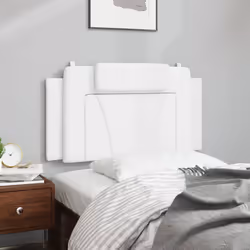 VidaXL 374775 tête de lit et pied de lit Blanc - Vue supplémentaire 4