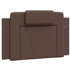 VidaXL 374776, Marron, Coton, Simili-cuir, Polyester, Polyvinyl chloride (PVC), 100 cm, 1000 mm, 49 cm, 30 mm