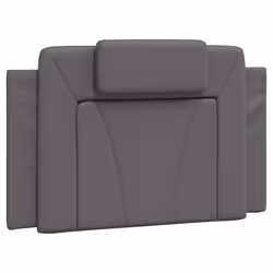VidaXL 374777, Gris, Coton, Simili-cuir, Polyester, Polyvinyl chloride (PVC), 100 cm, 1000 mm, 49 cm, 30 mm