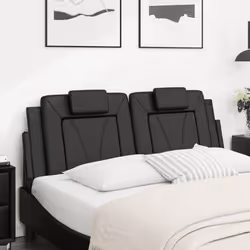 VidaXL 374781 tête de lit et pied de lit Noir