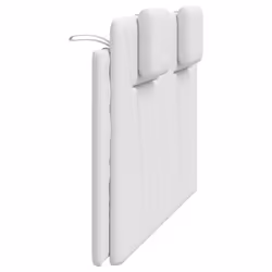 VidaXL 374782 tête de lit et pied de lit Blanc - Vue supplémentaire 4