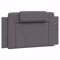 VidaXL 374784, Gris, Coton, Simili-cuir, Polyester, Polyvinyl chloride (PVC), 120 cm, 1200 mm, 49 cm, 30 mm