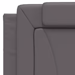VidaXL 374784 tête de lit et pied de lit Gris - Vue supplémentaire 8