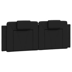 VidaXL 374790 tête de lit et pied de lit Noir