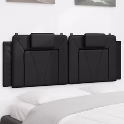 VidaXL 374790 tête de lit et pied de lit Noir