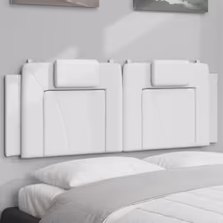 VidaXL 374791 tête de lit et pied de lit Blanc