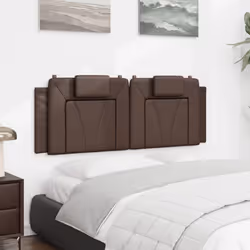 VidaXL 374792 tête de lit et pied de lit Marron - Vue supplémentaire 4