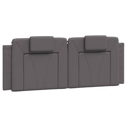 VidaXL 374793 tête de lit et pied de lit Gris