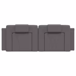VidaXL 374793 tête de lit et pied de lit Gris - Vue supplémentaire 5