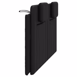 VidaXL 374797 tête de lit et pied de lit Noir - Vue supplémentaire 6
