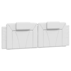 VidaXL 374798 tête de lit et pied de lit Blanc