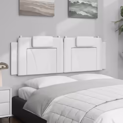 VidaXL 374798 tête de lit et pied de lit Blanc