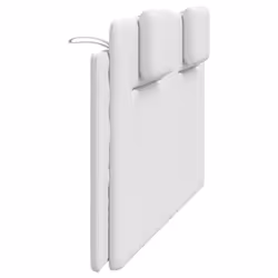 VidaXL 374798 tête de lit et pied de lit Blanc - Vue supplémentaire 6